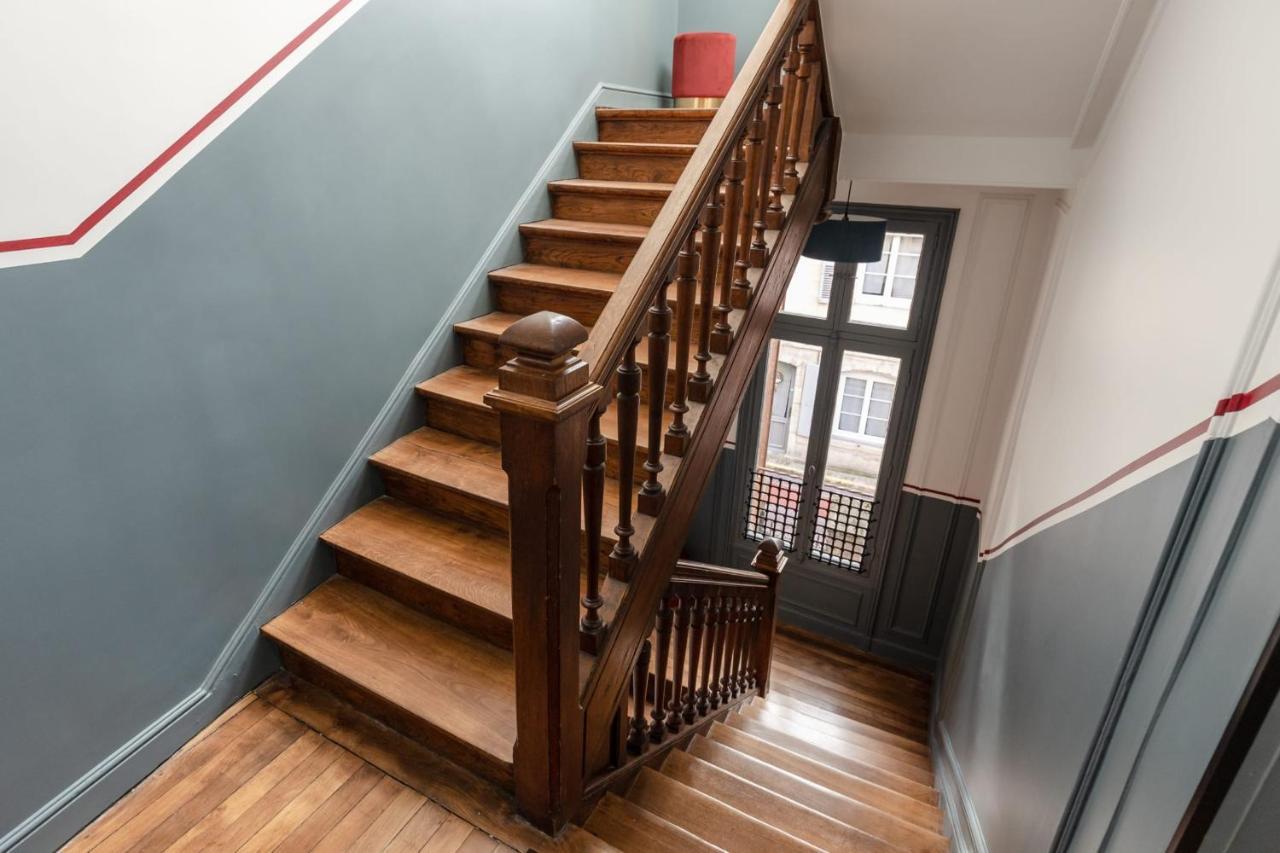 翁弗勒尔Le Manoir Des Embruns 14P - Location N1- Terrace- Public Parking 2 Min别墅 外观 照片