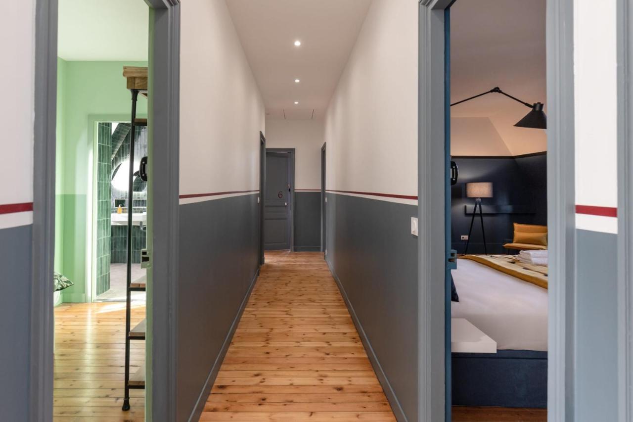 翁弗勒尔Le Manoir Des Embruns 14P - Location N1- Terrace- Public Parking 2 Min别墅 外观 照片